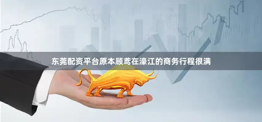 东莞配资平台原本顾鸢在濠江的商务行程很满