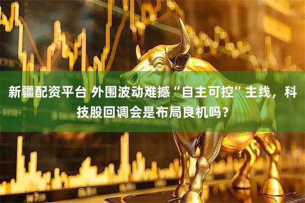 新疆配资平台 外围波动难撼“自主可控”主线，科技股回调会是布局良机吗？